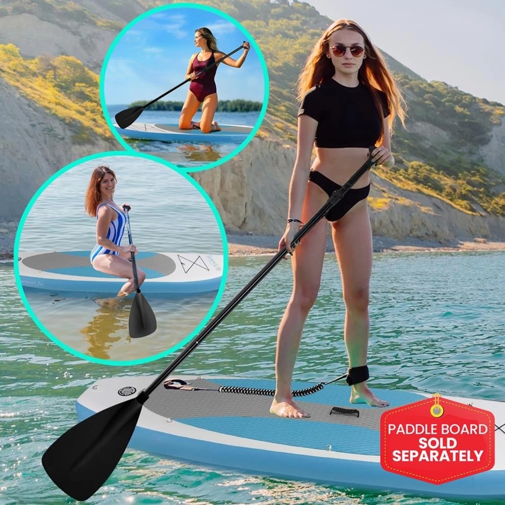 Universal Oar with Adjustable Height for Stand Up Paddle Boards
