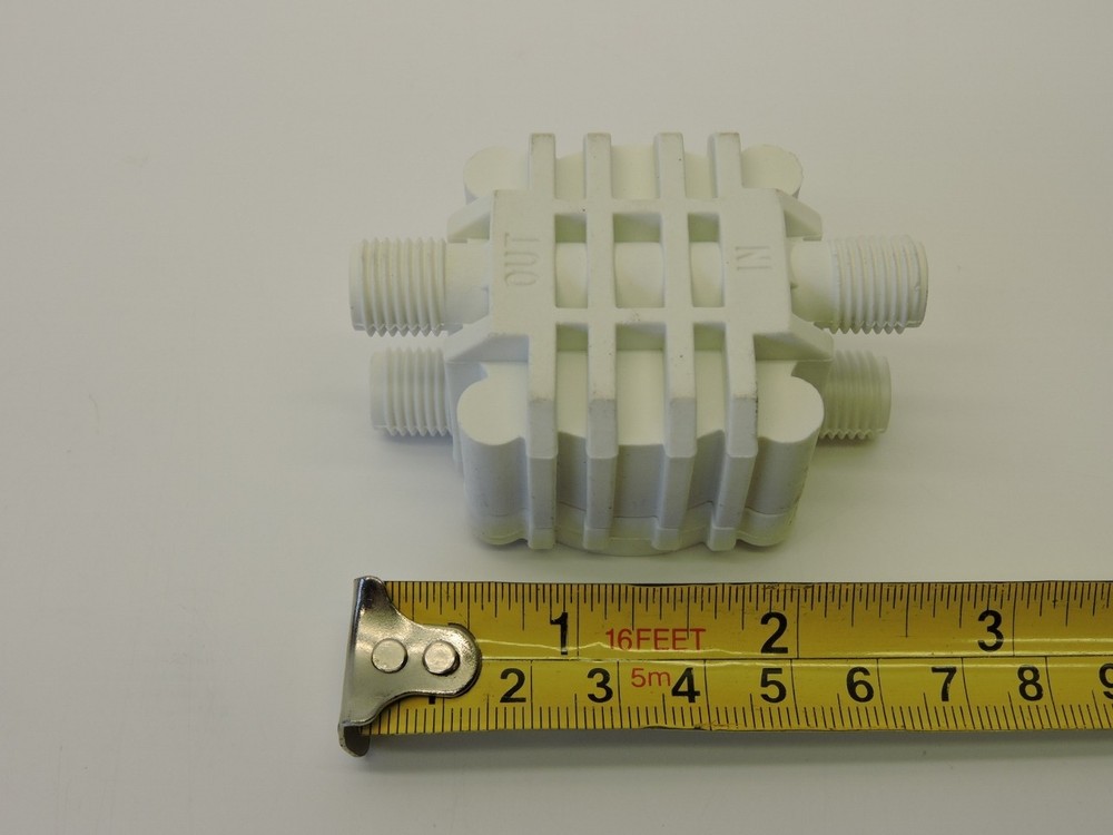 4-Way Auto Shut off Valve Reverse Osmosis Water Drinking Threaded Connections