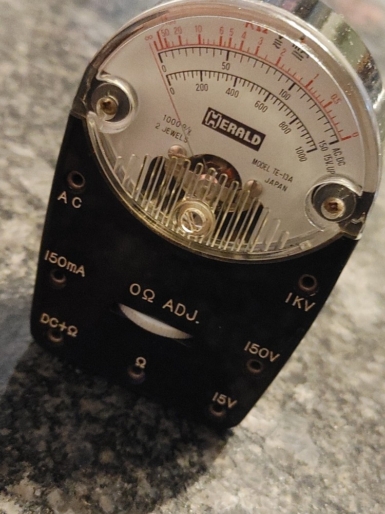 Herald volt-ohm-milliammeter meter TE-13A