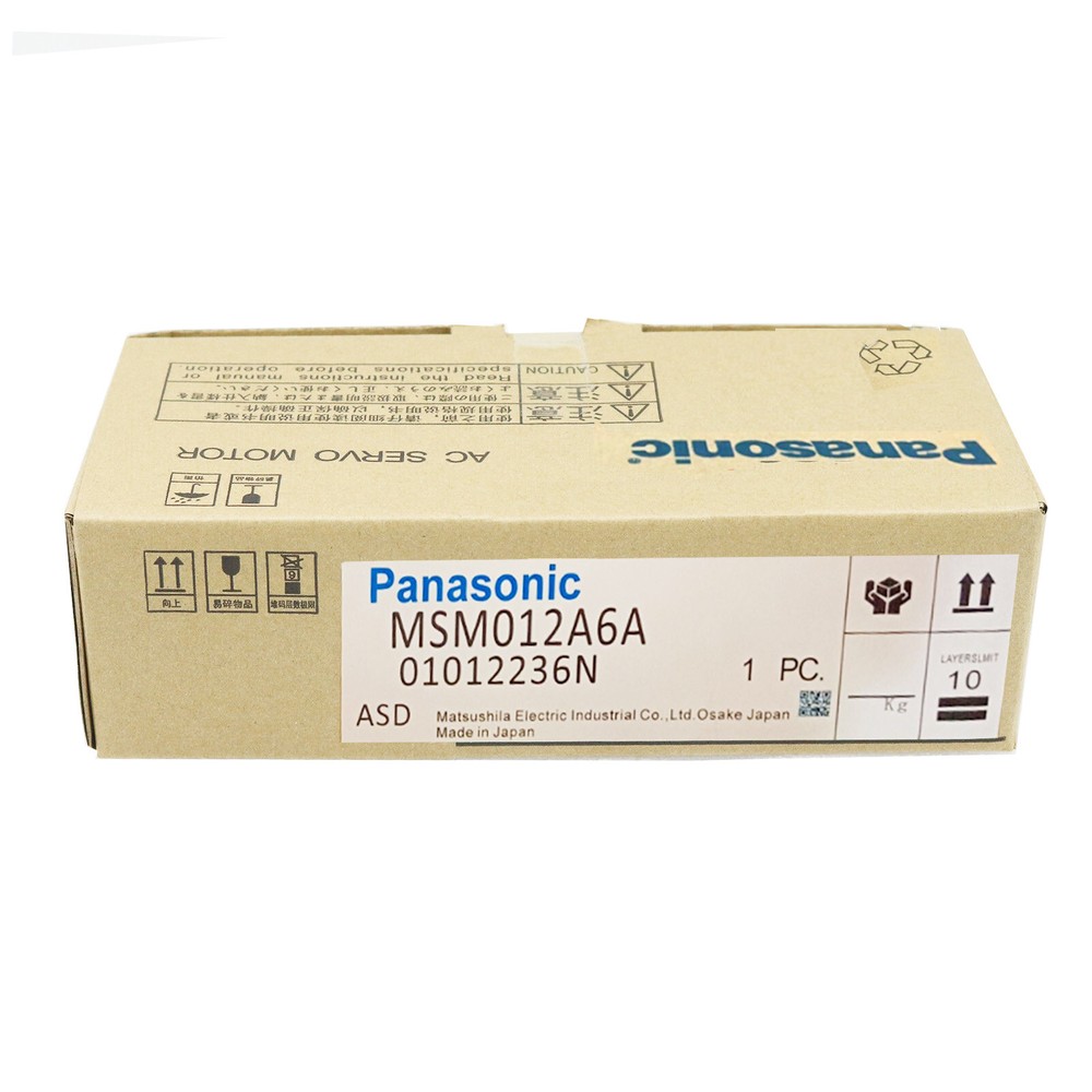 New In Box PANASONIC MSM012A6A AC Servo Motor