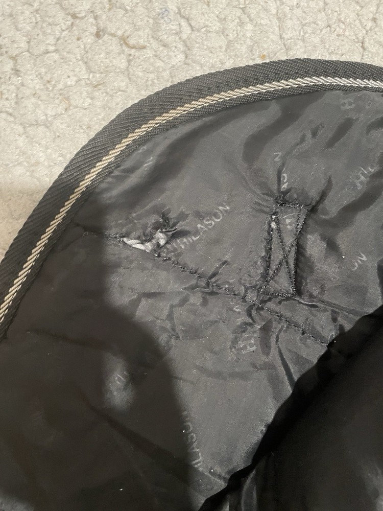 Medium Black Turnout Blanket Neck Horse