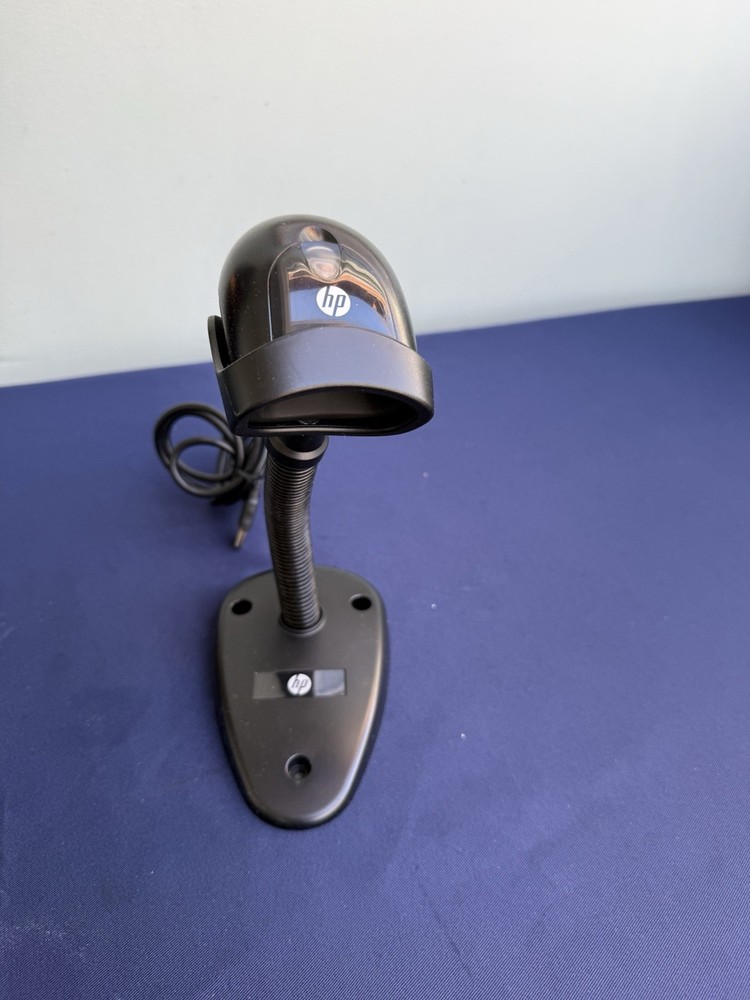 HP Imaging Barcode Scanner Black With Stand