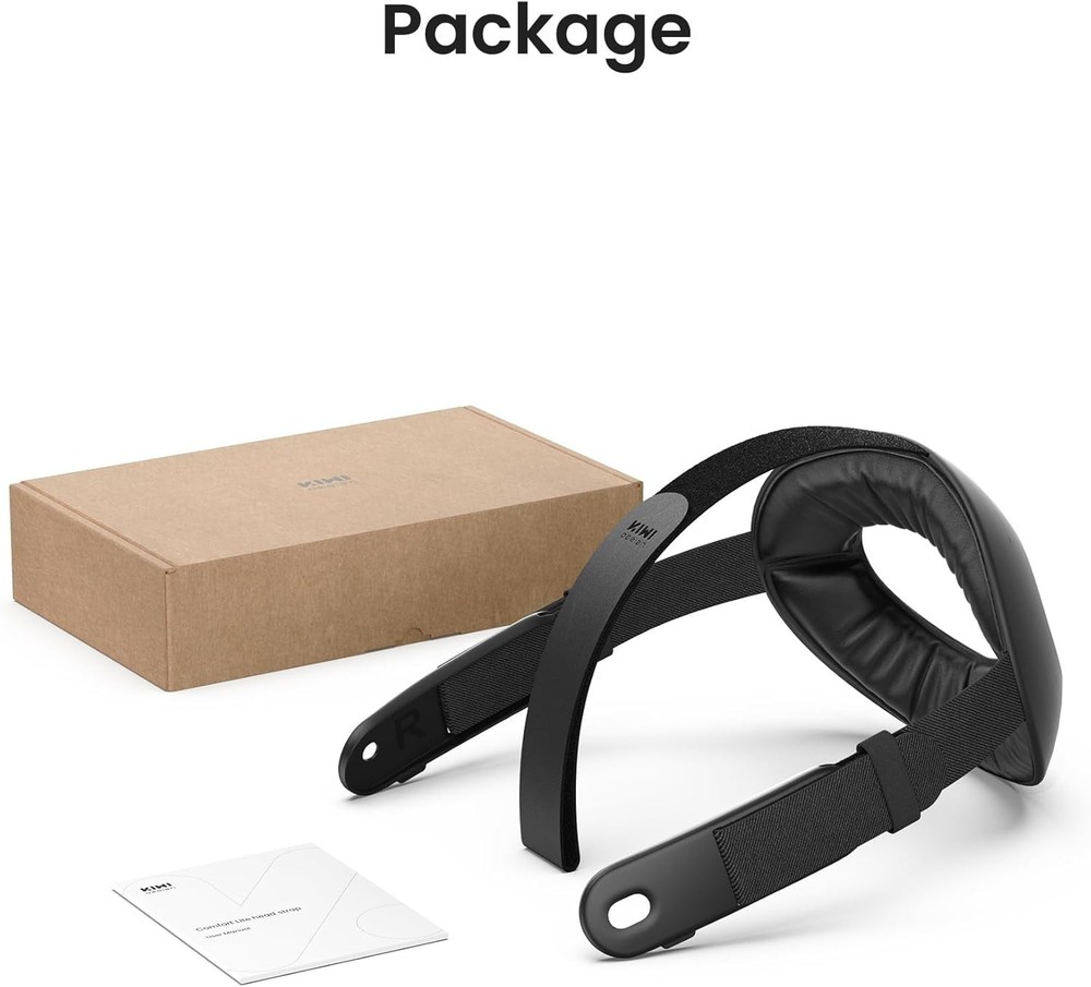 Elite Replacement Strap for Meta Quest 3/3S - PU Foam, Adjustable & Travel-Ready