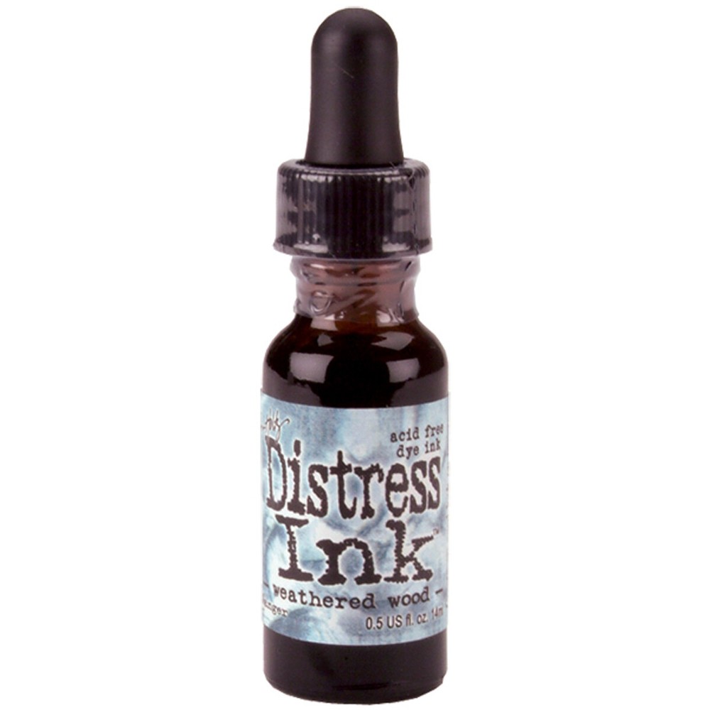 Distress Pad Re-Inker .5oz Weathered Wood