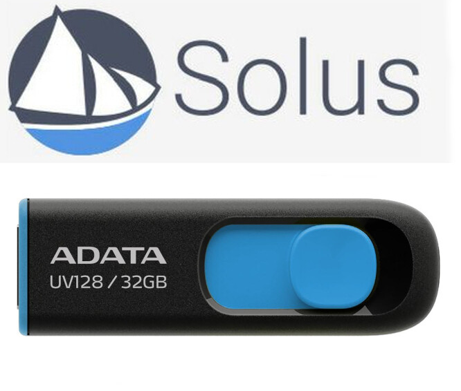 Solus 4.5 Budgie 64 Bit 32 Gb 3.2 Usb Drive Fast Linux Live Bootable Install