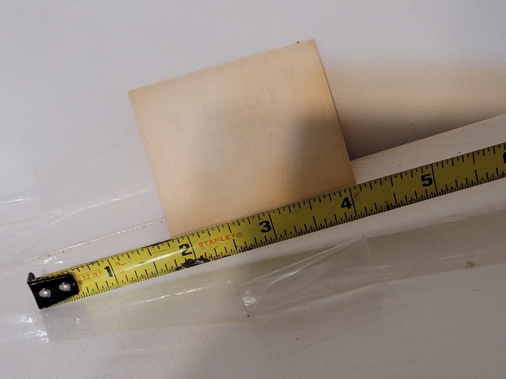 axe label 'Premier Hammered Axe' LABEL ONLY