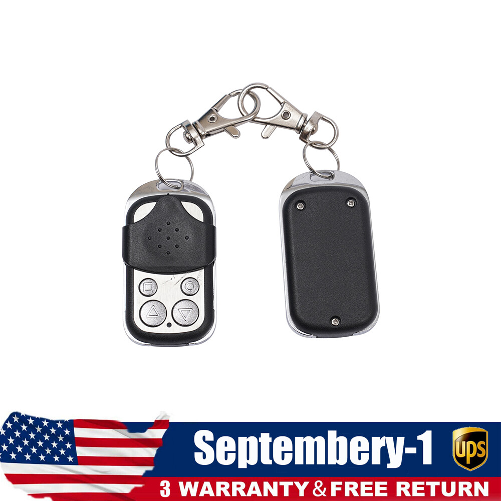 2pcs Electric Gate Opener Remote Control 433mhz For Garage Automatic SlidingGate