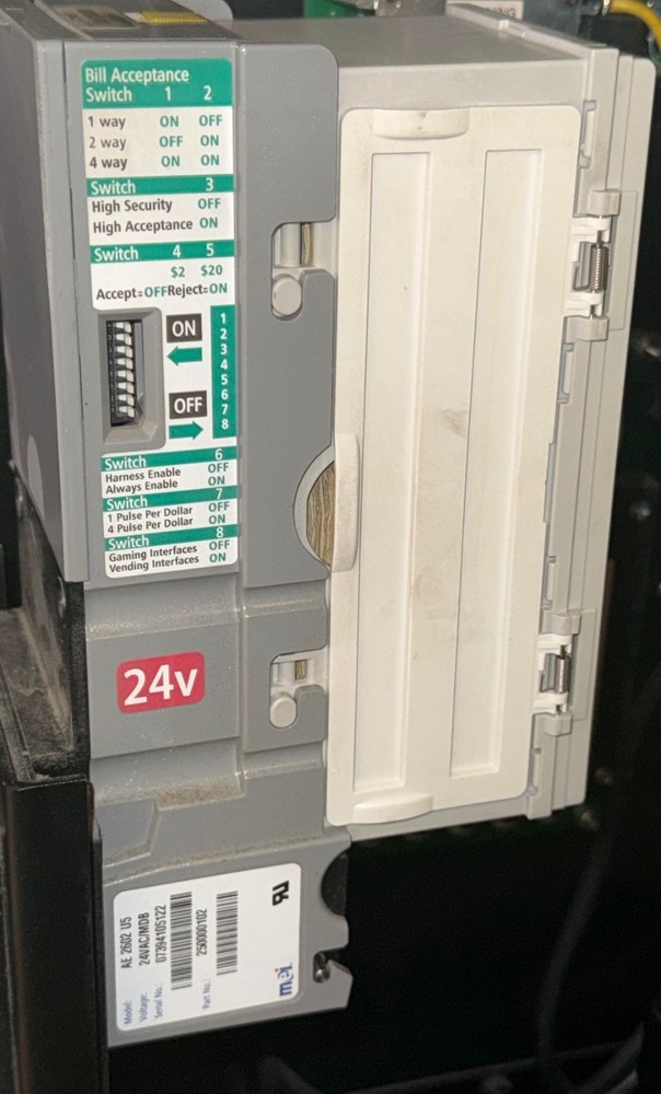 ONE MAIN PCB & POWER PCB & AUDIT PCB WITH PRINTER FOR AC6000 AMERICAN CHANGER WO