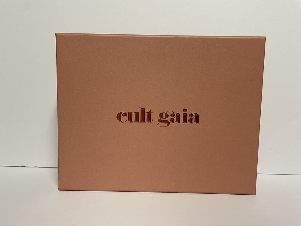 Cult Gaia Empty Gift Storage Box Mini Purse Clutch