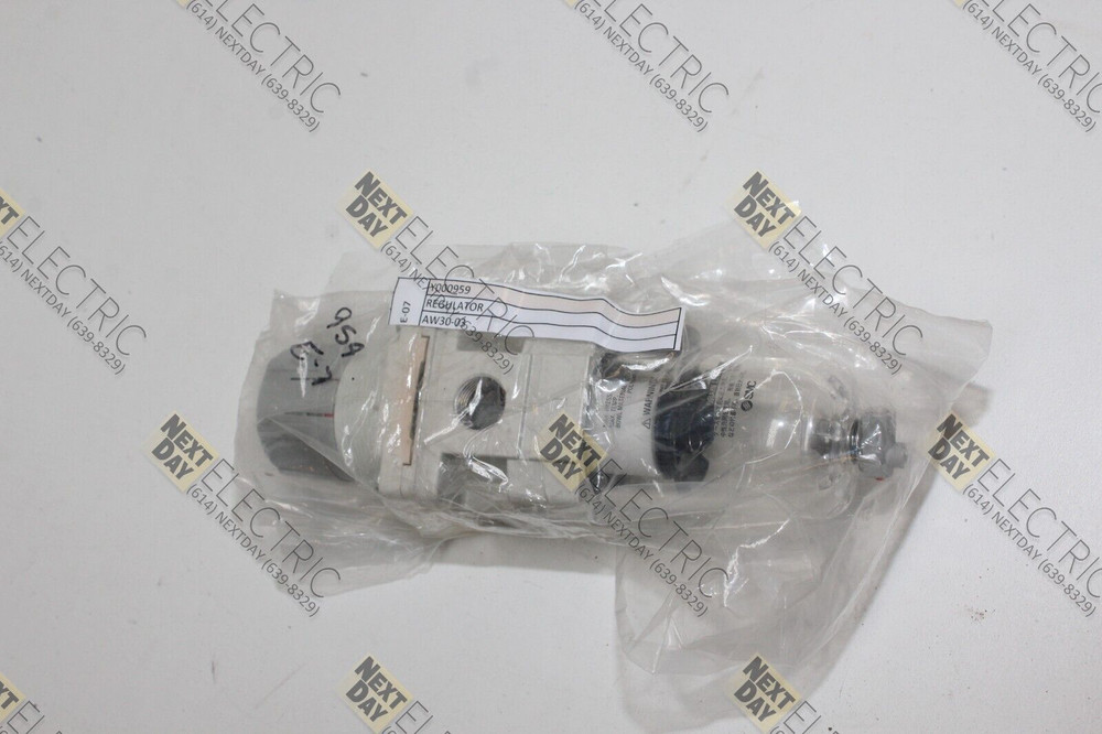 SMC, AW30-03-A, Pneumatic Air Filter Regulator Compressed