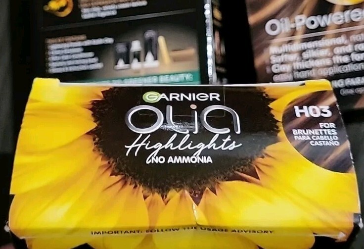 (4) Garnier Olia Highlights - H03 For Brunettes