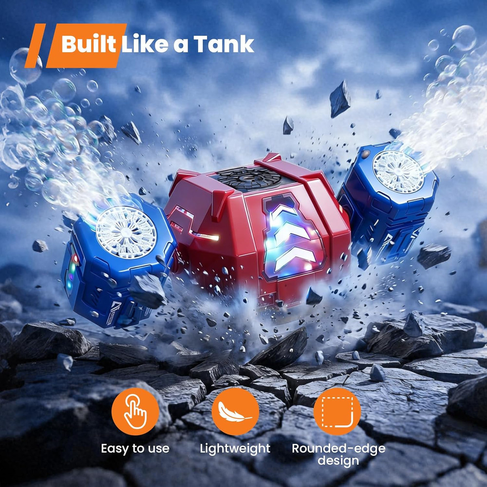 Bubble Machine, 30000+ Bubbles/Min Rechargeable Kids Bubble Machine with Remote