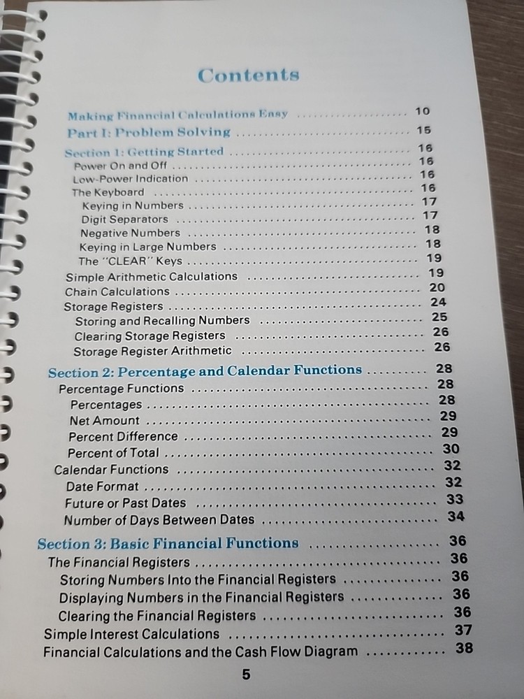 Hewlett Packard HP-12C Owner's Handbook And Problem-Solving Guide 4/86