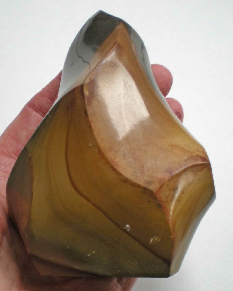 Polychrome Jasper Standing Stone Flame - Madagascar sc971