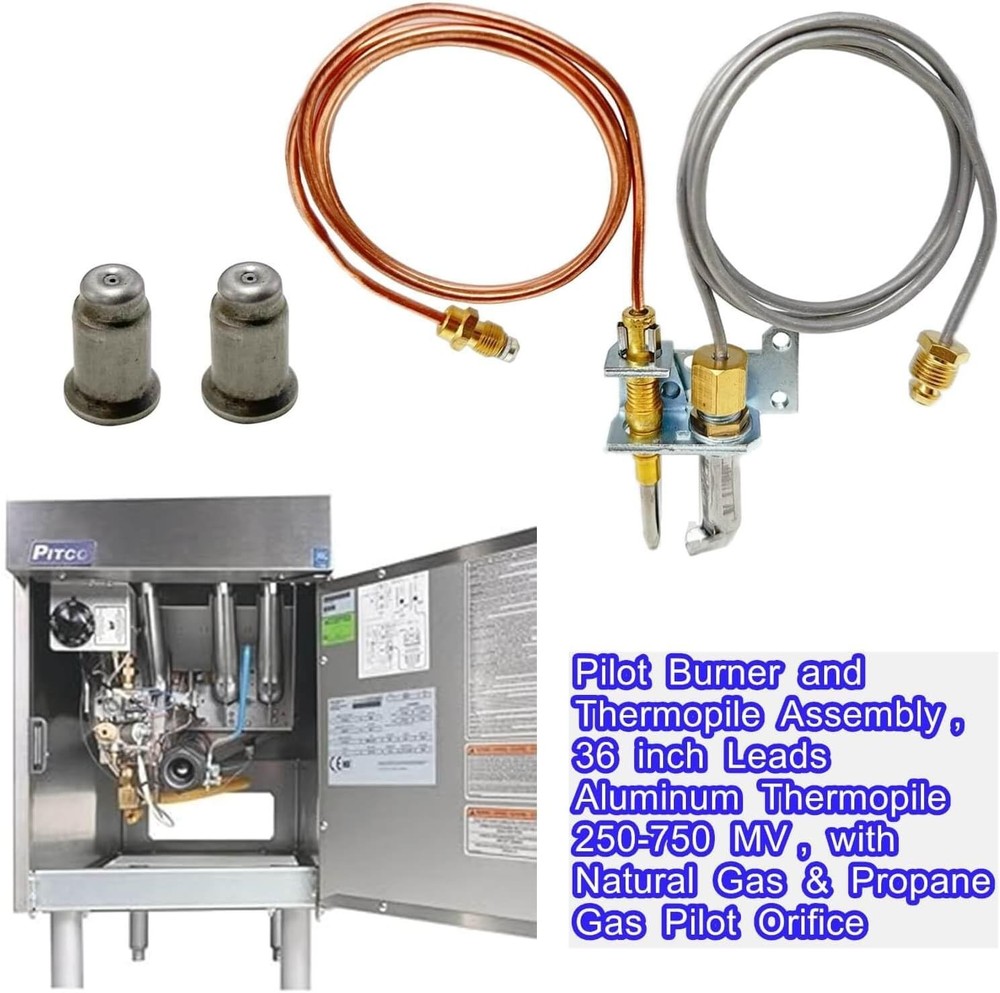 High-Quality 250-750 MV Thermopile Assembly for Natural Gas & Propane Furnaces