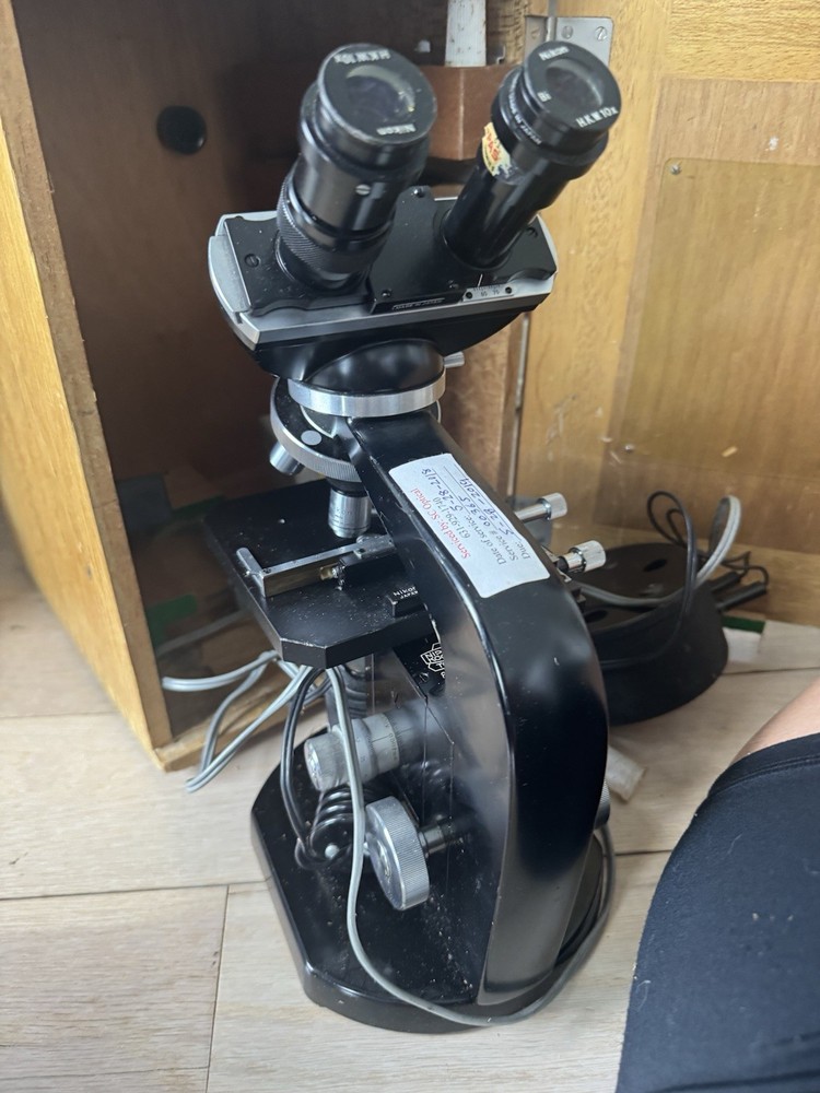 Vintage Nikon Binocular Microscope