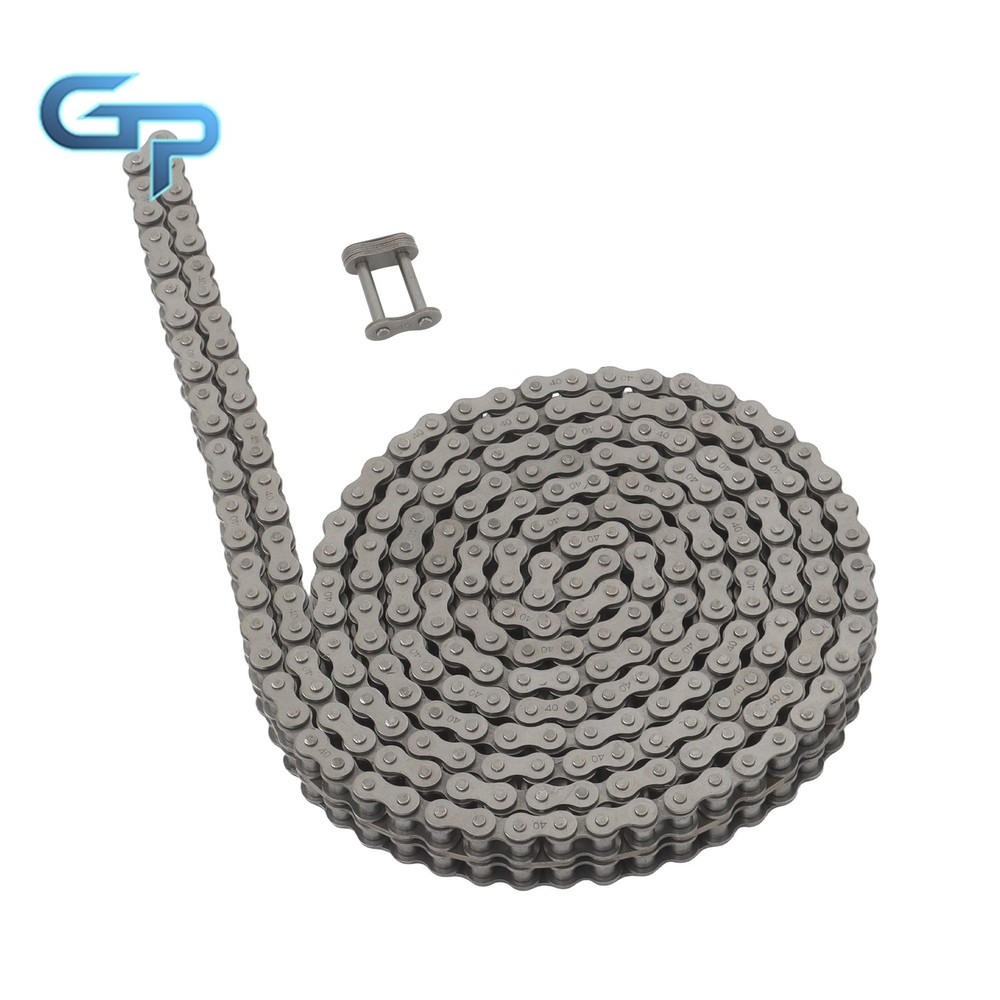 #40-2 Double Roller Chain 10 FT for Drive Systems with 2 Master Links