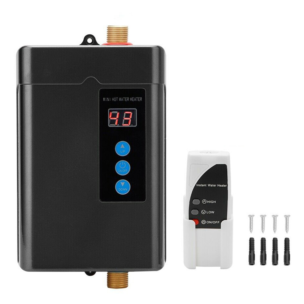 Electric Instant Hot Water Heater 110V Tankless Sink Tap Kitchen