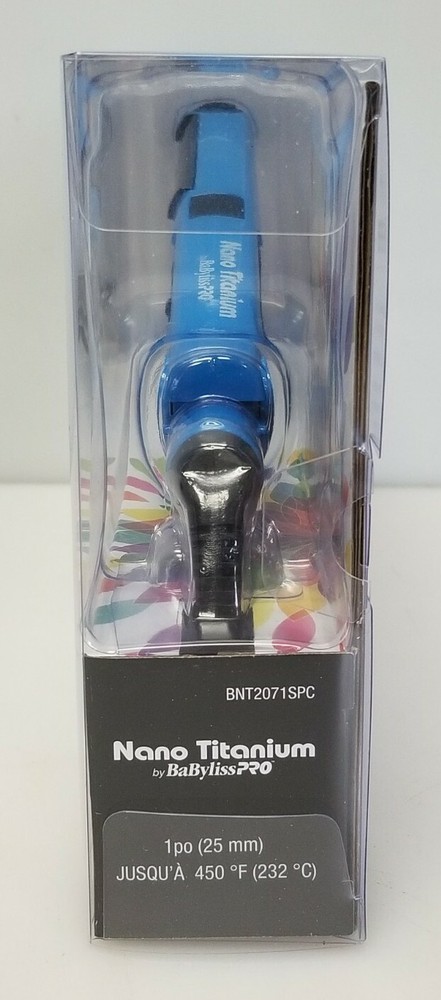Babyliss Pro Nano Titanium 1" Ceramic 450º Flat Iron BNT2071SPC