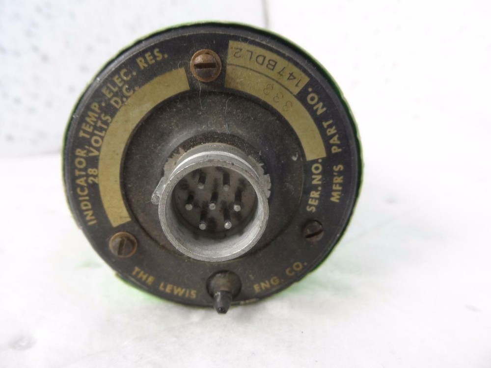 Lewis 147DBL2 Eng. Engine Oil Temp Indicator