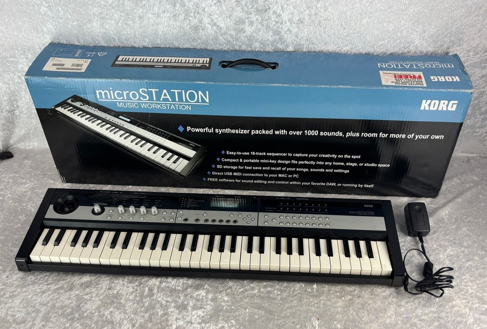 Korg microSTATION Music Workstation