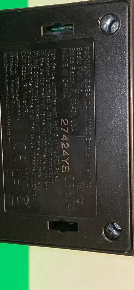 Basic Fun Pac-Man Handheld Mini Arcade Game Bandai Namco Pacman Tested Working