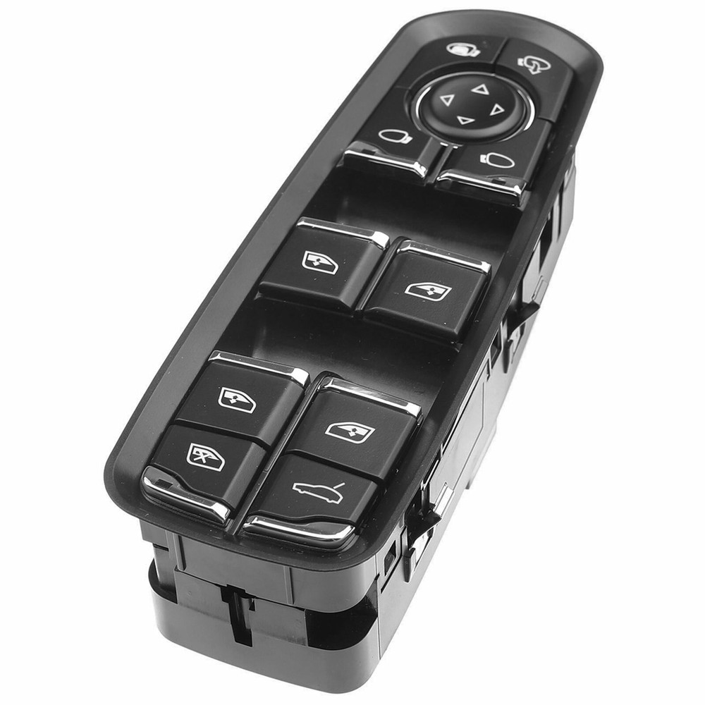 Master Main Power Window Switch Front Left for Porsche Cayenne Macan Panamera