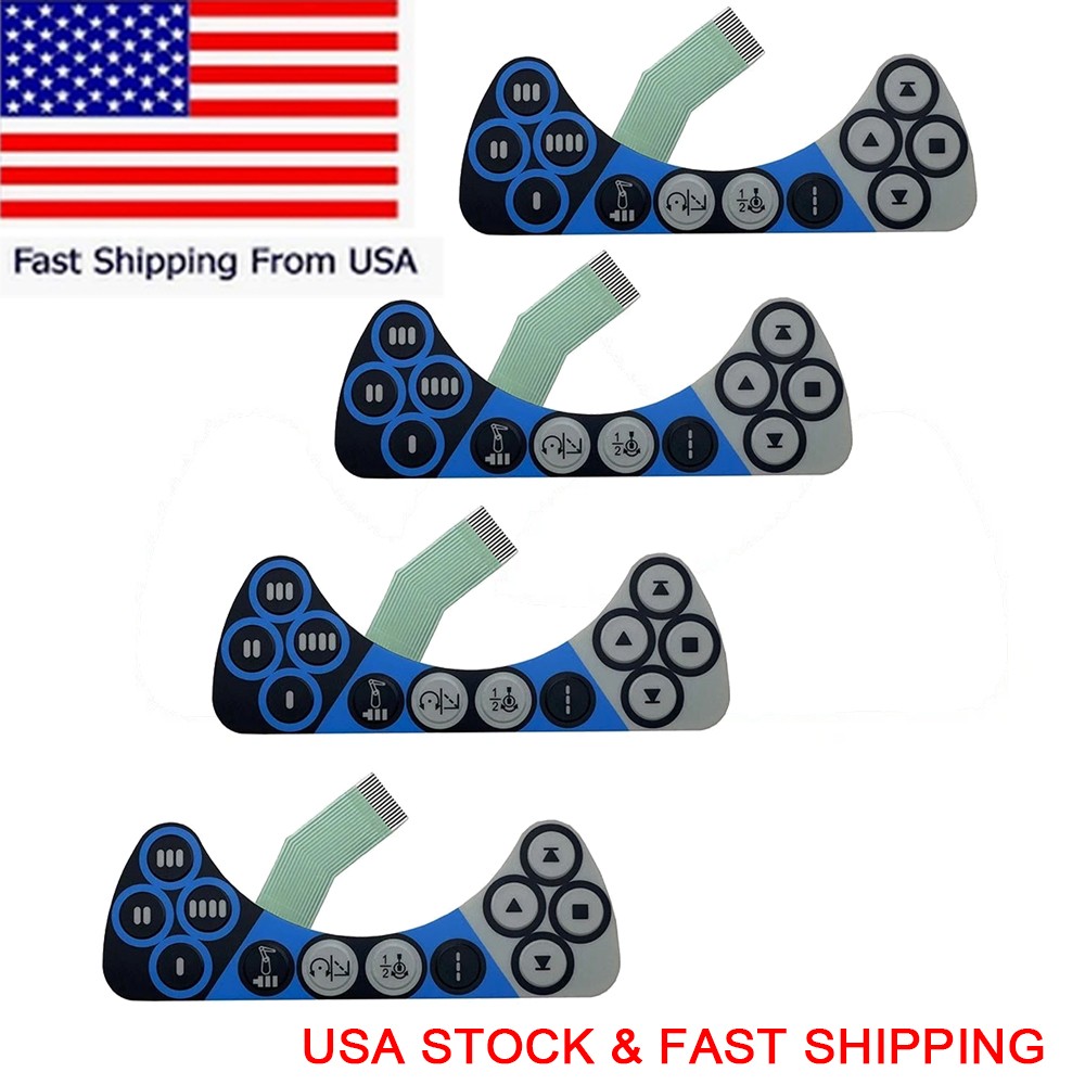 2/ 4PCS Membrane keypad Replacement for ABB FlexPendant DSQC679 3HAC028357-001