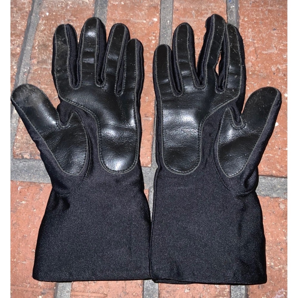 Womens Black Nylon Thinsulate Gloves One Size Fits All