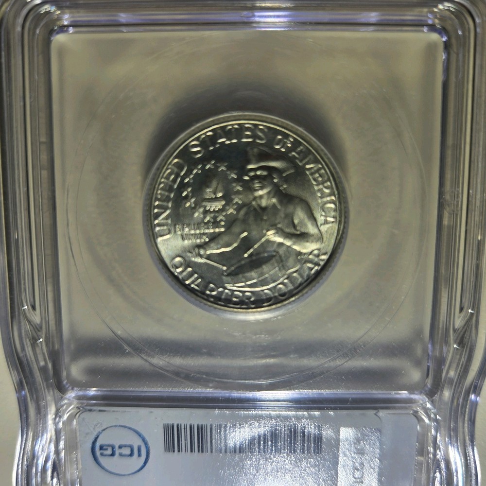 1976 -S Silver Washington Quarter ICG MS66