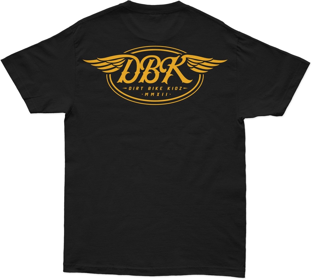 Goldwings Tee Black Lg