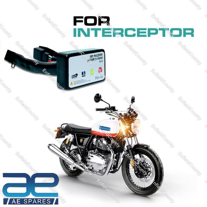 For Royal Enfield Interceptor 650 PNP Hazard Module Adapter Flasher ECs