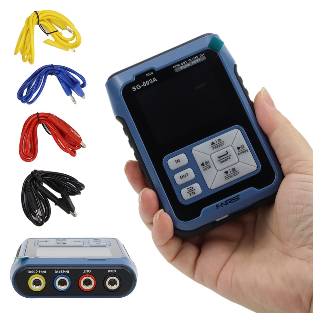 FNIRSI Adjustable 0-20mA Voltage Simulator Signal Generator Sources Transmitter