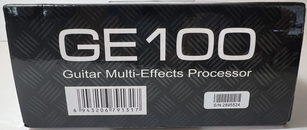 MOOER GE100 Guitar Multi-effects Processor Effect Pedal + Loop Recording New