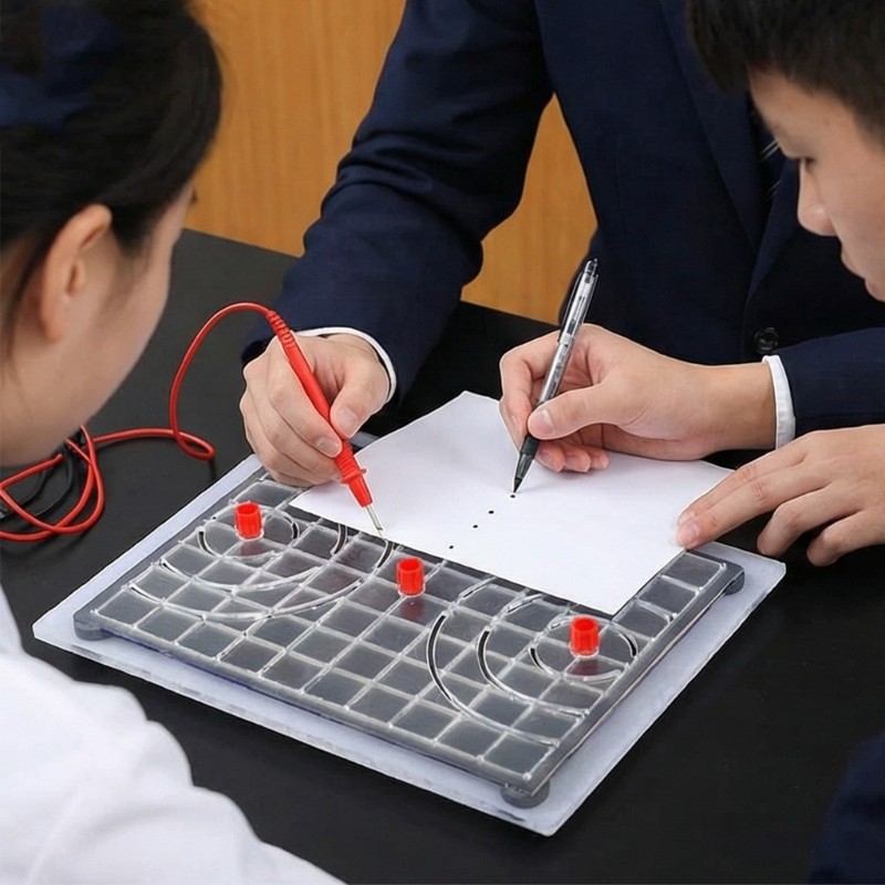 Interactive Electric Potential Difference Equipotential Demonstrator Apparatus