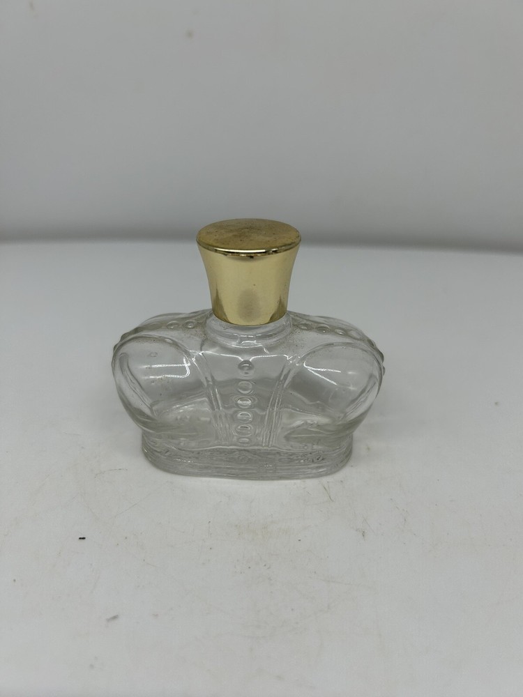 VTG Prince Matchabelli Mini Perfume Bottle Crown Empty