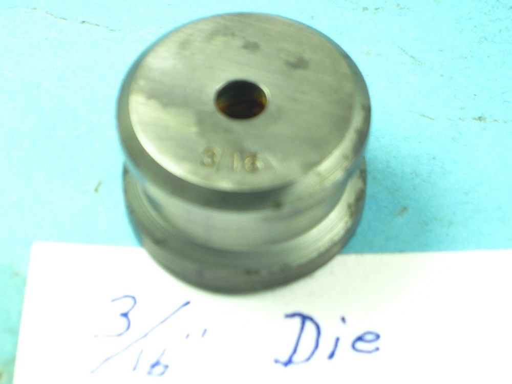 Rotex 3/16 " Round  Die OD = 0.982"