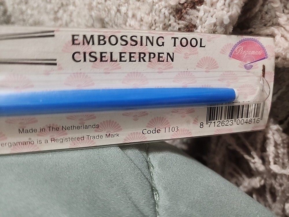 Vintage Embossing Tool Ciseleerpen Code 1103