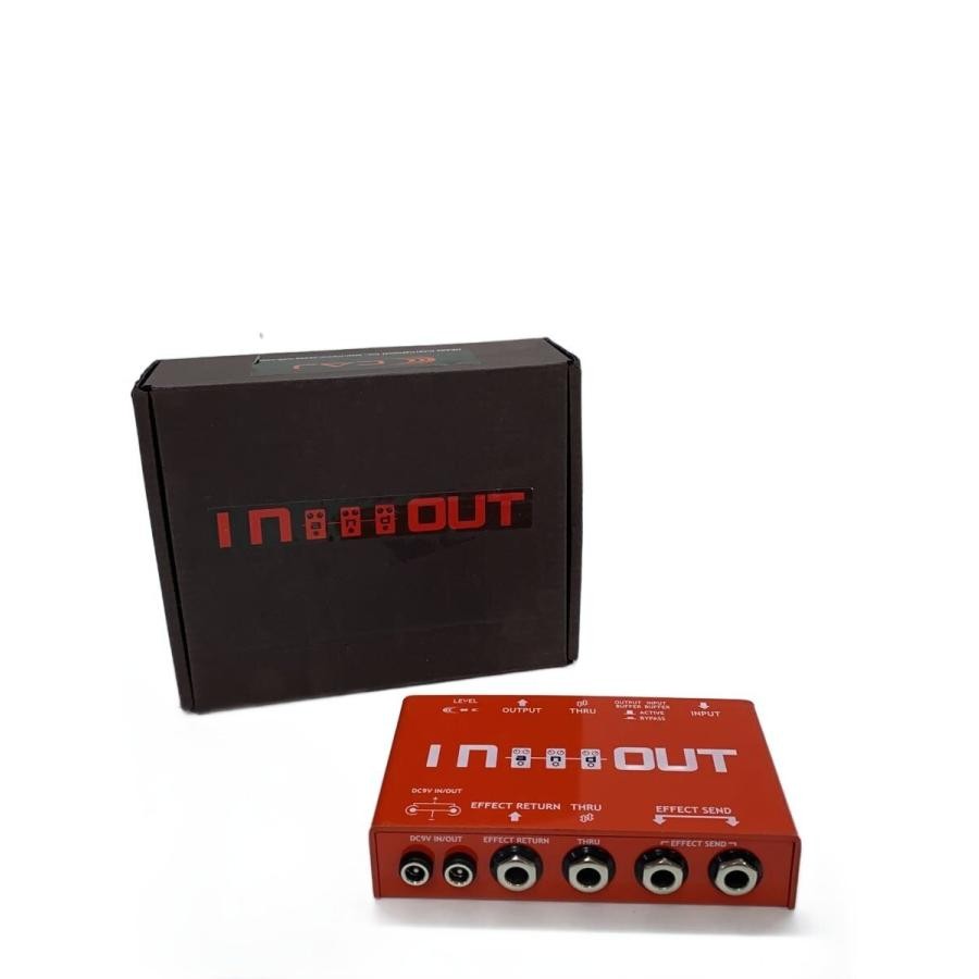 Custom Audio Japan In and Out Buffer Pedal