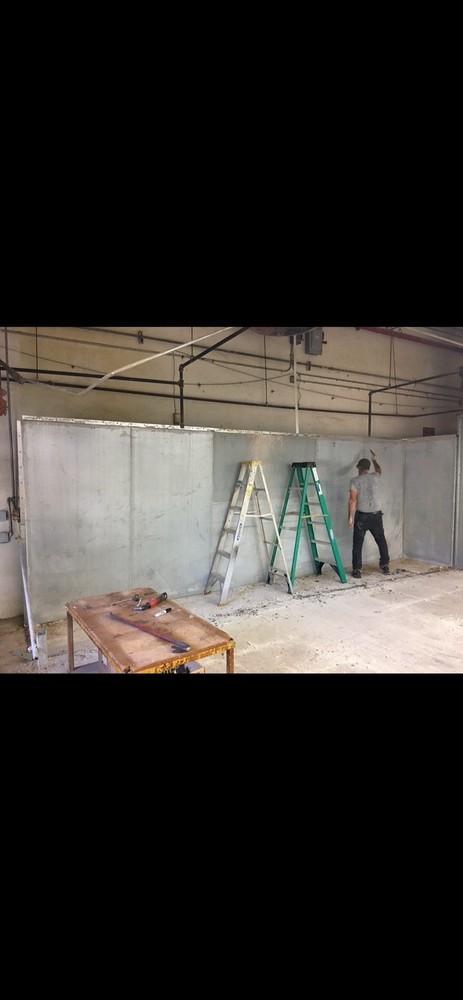24’ Open Face Industrial Spray Booth