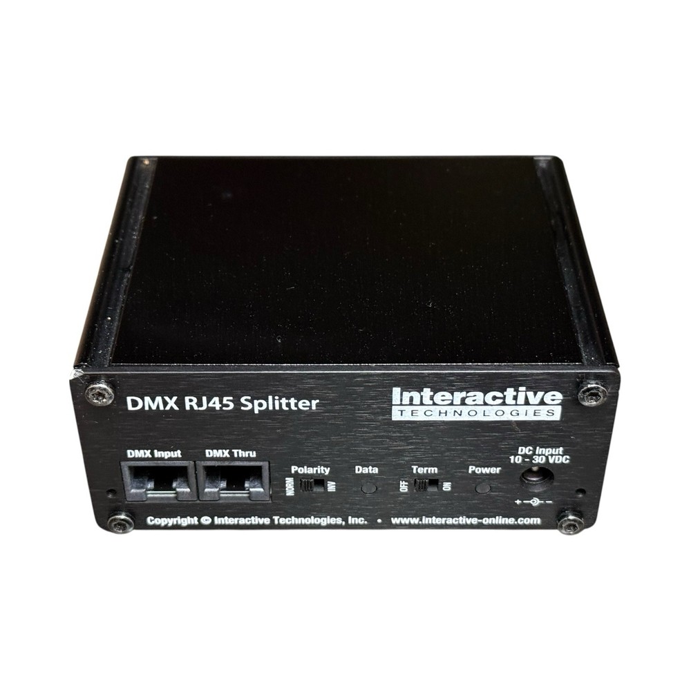 Interactive Technologies IT-SP8R DMX Splitter 8 Way RJ45