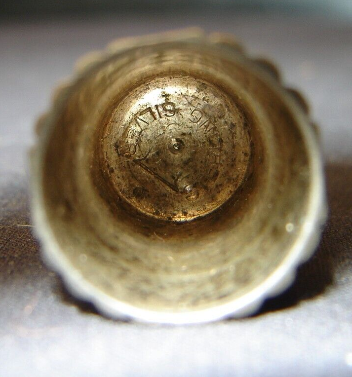 Vintage #9 Sterling Silver Sewing Thimble
