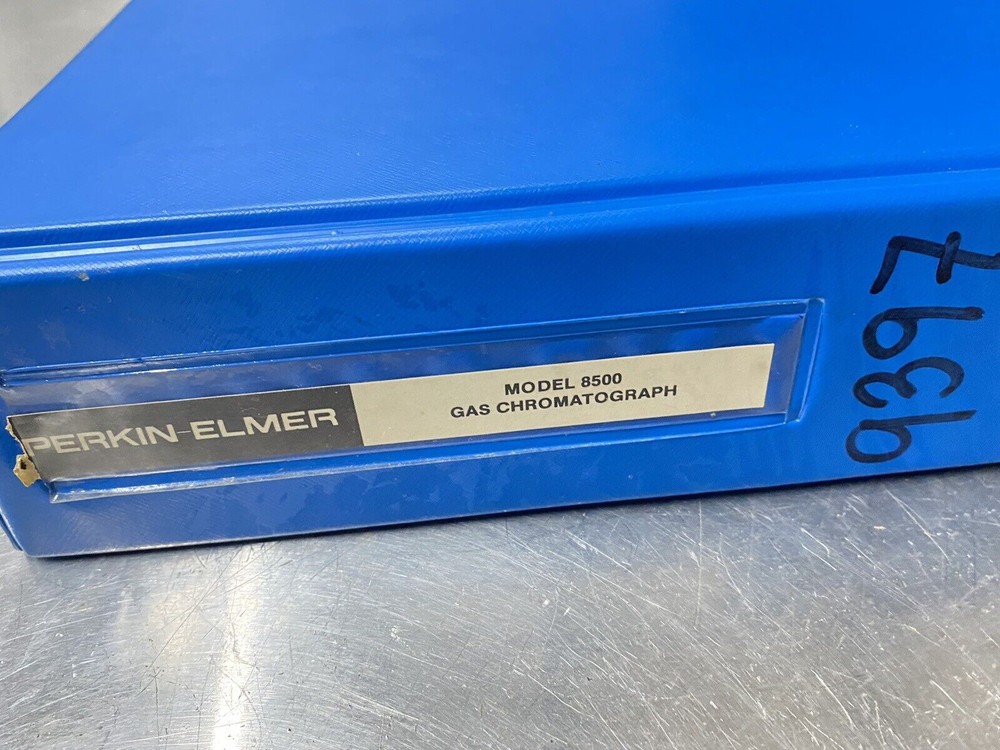 Perkin Elmer 8500 Gas Chromatograph - Users Guide / Instructions Manual