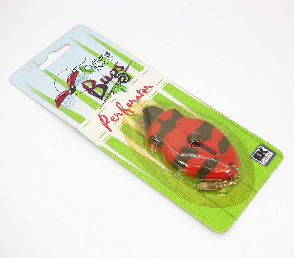 EK Success CUTTER BEE Bugs Collection RETRACTING PERFORATOR