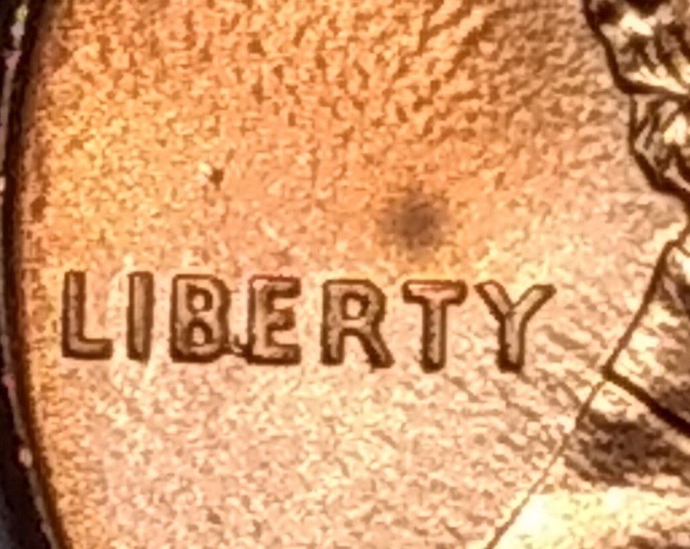 1998-D Lincoln Cent Gem BU ~ "BIE" Error