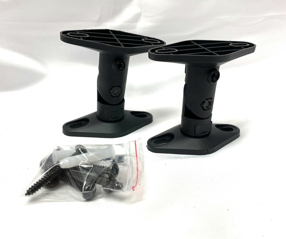 Plastic wall mount bracket for Bose V-100 Video Speaker - Black -Single