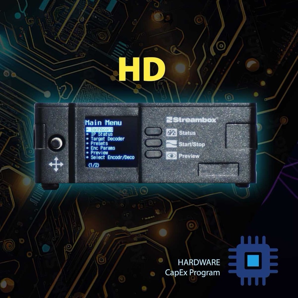 StreamBox Chroma X HD Encoder   |   EXCELLENT  |   all accessories