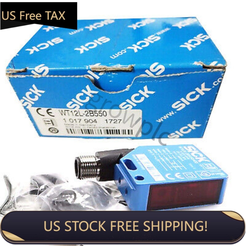 US FREE TAX  SICK WT12L-2B550 WT12L2B550 1017904 Photoelectric