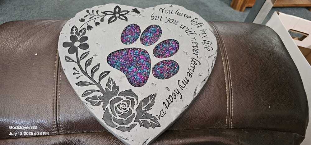 Pet Remembrance Memorial Stone