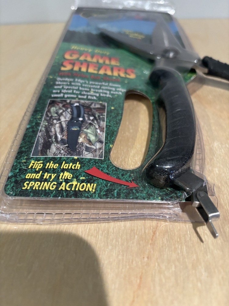 Outdoor Edge Scissors/Shears New Game Shears SC-100 - New